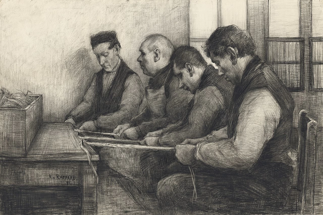 I tessitori ciechi, 1891 - Museum of Fine Arts